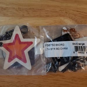 New Coach star keychain F56750